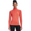 imageUnder Armour Mens Tech 14 Zip TopElectric Tangerine 824Metallic Silver