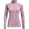 imageUnder Armour Mens Tech 14 Zip TopMauve Pink 698Metallic Silver