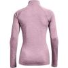 imageUnder Armour Mens Tech 14 Zip TopMauve Pink 698Metallic Silver