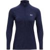 imageUnder Armour Mens Tech 14 Zip TopMidnight Navy 410Metallic Silver