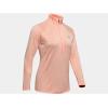 imageUnder Armour Mens Tech 14 Zip TopPeach Frost 845Metallic Silver