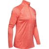 imageUnder Armour Mens Tech 14 Zip TopPeach Plasma 836Metallic Silver