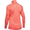 imageUnder Armour Mens Tech 14 Zip TopPeach Plasma 836Metallic Silver