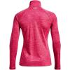 imageUnder Armour Mens Tech 14 Zip TopPenta Pink 975Metallic Silver
