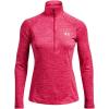 imageUnder Armour Mens Tech 14 Zip TopPenta Pink 975Metallic Silver