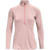 imageUnder Armour Mens Tech 14 Zip TopPink Clay 663Metallic Silver