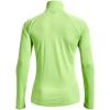 imageUnder Armour Mens Tech 14 Zip TopQuirky Lime 752Metallic Silver