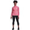 imageUnder Armour Mens Tech 14 Zip TopRetro Pink 676Metallic Silver