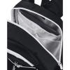 imageUnder Armour UnisexAdult Hustle Sport Backpack 433 Tech BlueTech BlueWhite One Size Fits All019 Black  Black  White