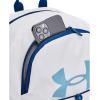 imageUnder Armour UnisexAdult Hustle Sport Backpack 433 Tech BlueTech BlueWhite One Size Fits All101 White  Varsity Blue  Blizzard