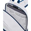 imageUnder Armour UnisexAdult Hustle Sport Backpack 433 Tech BlueTech BlueWhite One Size Fits All101 White  Varsity Blue  Blizzard