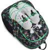 imageUnder Armour UnisexAdult Hustle Sport Backpack 433 Tech BlueTech BlueWhite One Size Fits All299 Vapor Green  Black  White