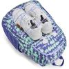 imageUnder Armour UnisexAdult Hustle Sport Backpack 433 Tech BlueTech BlueWhite One Size Fits All350 Matrix Green  Starlight  White