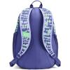 imageUnder Armour UnisexAdult Hustle Sport Backpack 433 Tech BlueTech BlueWhite One Size Fits All350 Matrix Green  Starlight  White