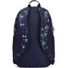 imageUnder Armour UnisexAdult Hustle Sport Backpack 433 Tech BlueTech BlueWhite One Size Fits All412 Midnight Navy  Midnight Navy  White Clay