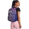 imageUnder Armour UnisexAdult Hustle Sport Backpack 433 Tech BlueTech BlueWhite One Size Fits All456 Bauhaus Blue  Pink Punk  White