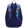 imageUnder Armour UnisexAdult Hustle Sport Backpack 433 Tech BlueTech BlueWhite One Size Fits All468 Sonar Blue   White