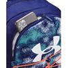 imageUnder Armour UnisexAdult Hustle Sport Backpack 433 Tech BlueTech BlueWhite One Size Fits All468 Sonar Blue   White