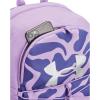imageUnder Armour UnisexAdult Hustle Sport Backpack 433 Tech BlueTech BlueWhite One Size Fits All515 Nebula Purple   Metallic Silver