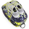 imageUnder Armour UnisexAdult Hustle Sport Backpack 433 Tech BlueTech BlueWhite One Size Fits All558 Tempered Steel  Yellow Ray  White
