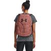 imageUnder Armour UnisexAdult Hustle Sport Backpack 433 Tech BlueTech BlueWhite One Size Fits All604 Red Fusion   Black
