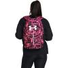 imageUnder Armour UnisexAdult Hustle Sport Backpack 433 Tech BlueTech BlueWhite One Size Fits All682 Fluo Pink  Black  White