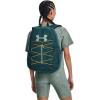 imageUnder Armour UnisexAdult Hustle Sport Backpack 433 Tech BlueTech BlueWhite One Size Fits All716 Tourmaline Teal  Opal Green  Orange Ice