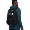imageUnder Armour UnisexAdult Hustle Sport Backpack 433 Tech BlueTech BlueWhite One Size Fits AllBlack 001Silver