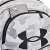 imageUnder Armour UnisexAdult Hustle Sport Backpack 433 Tech BlueTech BlueWhite One Size Fits AllWhite 100Black