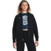 imageUnder Armour Womens Rival Fleece Full Zip Hoodie001 Black   White