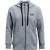 imageUnder Armour Womens Rival Fleece Full Zip HoodieSteel Medium Heather 036Black