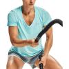 imageUnder Armour Womens Tech VNeck Twist ShortSleeve TShirtBlue