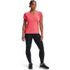 imageUnder Armour Womens Tech VNeck Twist ShortSleeve TShirtBrilliance 821Metallic Silver