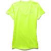 imageUnder Armour Womens Tech VNeck Twist ShortSleeve TShirtFuel Green 363Metallic Silver