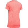imageUnder Armour Womens Tech VNeck Twist ShortSleeve TShirtRed