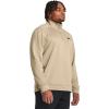imageUnder Armour Mens Armourfleece 14 Zip299 City Khaki   Black