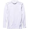 imageUnder Armour Mens ColdGear Armour Compression Mock LongSleeve TShirtWhite 100Steel