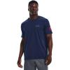 imageUnder Armour Mens New Freedom Flag TShirt411 Academy  Red  Royal