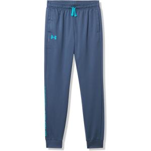 imageUnder Armour Boys Husky Brawler 20 Tapered Pants044 Downpour Gray   Circuit Teal
