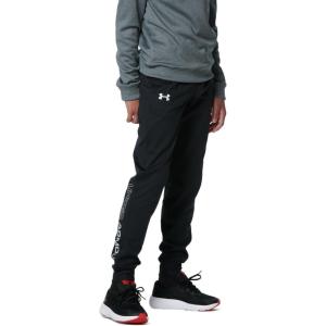 imageUnder Armour Boys Husky Brawler 20 Tapered PantsBlack 001White