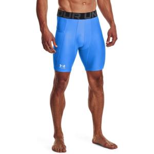 imageUnder Armour Mens Armour Heatgear Compression Shorts475 Carolina Blue   White