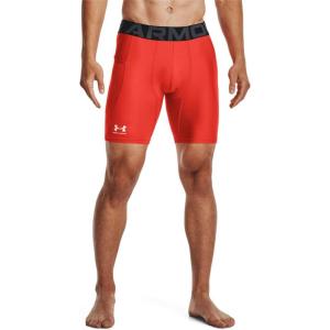 imageUnder Armour Mens Armour Heatgear Compression Shorts860 Dark Orange   White