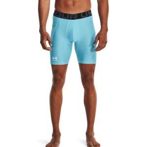 imageUnder Armour Mens Armour Heatgear Compression Shorts914 Sky Blue   White