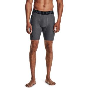 imageUnder Armour Mens Armour Heatgear Compression ShortsCarbon Heather 090Black