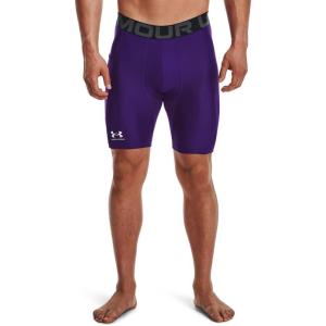 imageUnder Armour Mens Armour Heatgear Compression ShortsPurple 500White