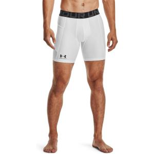 imageUnder Armour Mens Armour Heatgear Compression ShortsWhite 100Black