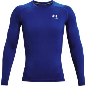 imageUnder Armour Mens HeatGear Compression LongSleeve TShirtRoyal 400