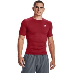 imageUnder Armour Mens HeatGear Compression ShortSleeve TShirtFlawless  White