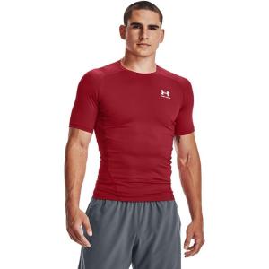 imageUnder Armour Mens HeatGear Compression ShortSleeve TShirtFlawless 834White