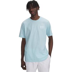 imageUnder Armour Mens Sportstyle Colorblock TShirt494 Stream   White